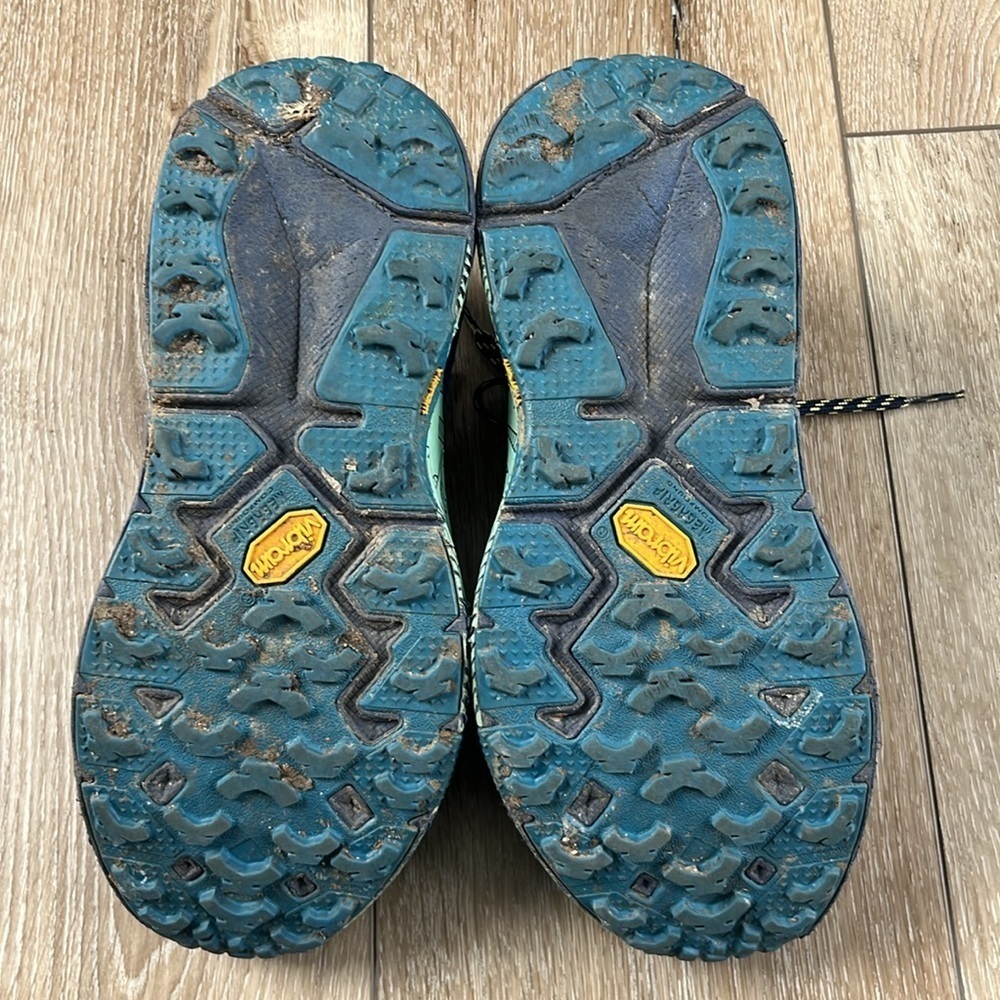 Hoka One One Speedgoat 3 Women's Blue Athletic Shoe Tennis Shoe - Picture 9 of 11